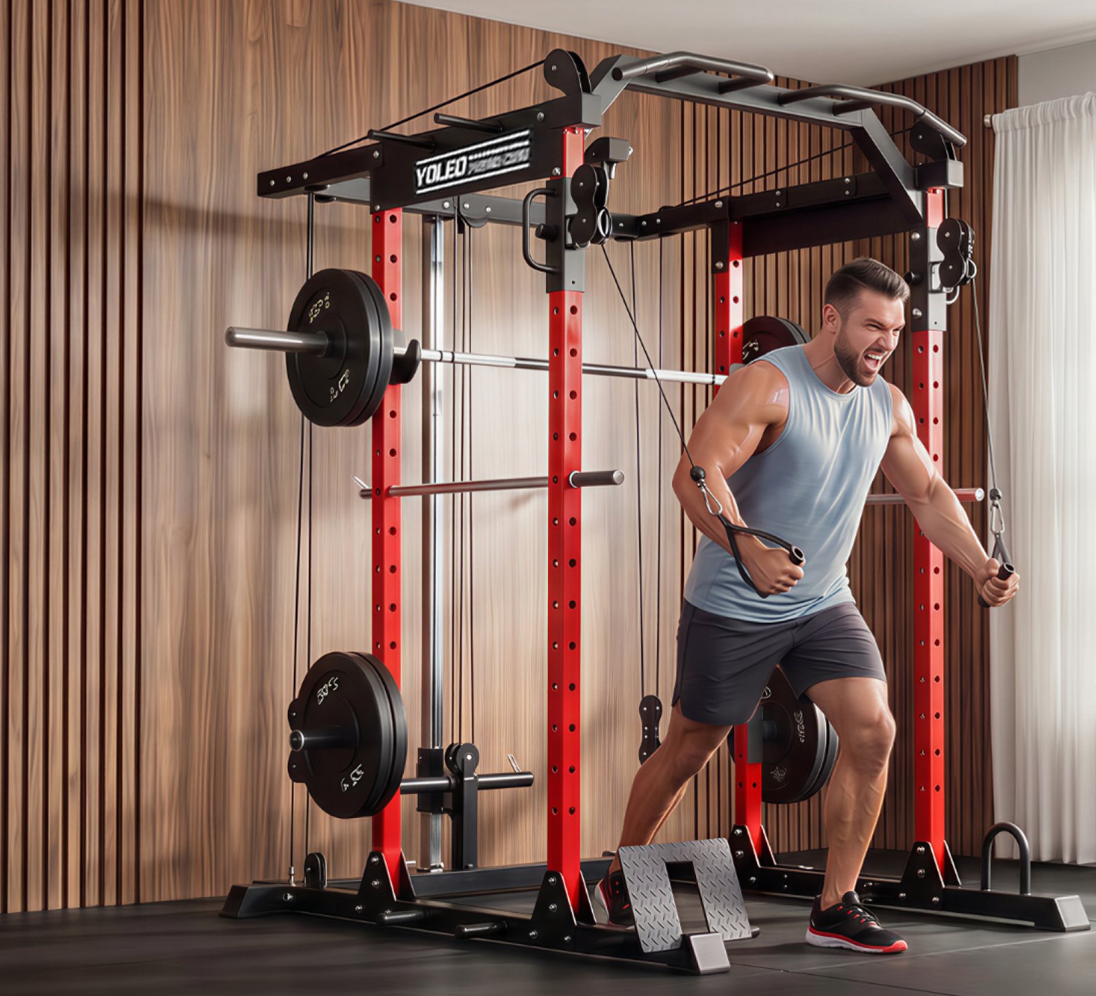 Squat Racks, Cages and Smith Machines